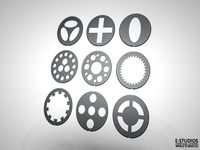 KMZ Helios 44-2 Aperture Inlays