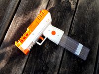 Grass Snake - grip scales with round insert