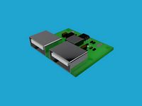 Dual Port USB DC-DC Buck Converter Model