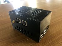 DRAWS Case with PoE cooling fan for RPi3 or RPi4