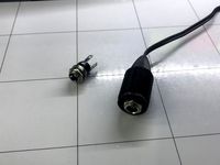 Dc2.1 panel jack to cable