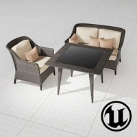 Dedon Summerland Set UE4