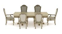 Suzi 7 Pieces Extendable Dining Set Astoria Grand Set