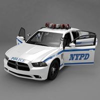 Dodge Charger 2012 NYPD Version with Interior