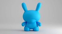 KIDROBOT 20 INCH DUNNY PLUSH - CYAN EDITION