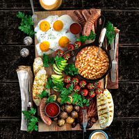 Full English Breakfast platter