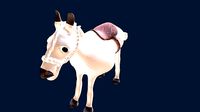 Horse 3d Model Low-Poly