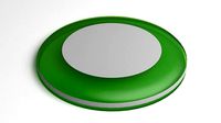 Clear-disc Frisbee