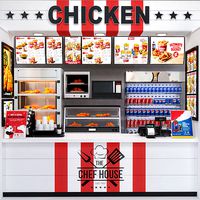 Fastfood  Coffee Kiosk 3