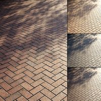Clinker paving slabs Type