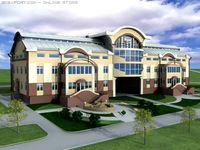 Mansion House 3D Model