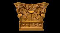 Bracket decor relief stl models for artcam and aspire Programmes