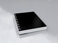 Small Black Notepad
