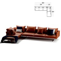 Zanotta Hiro sofa corner