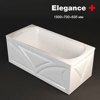 Bath rectangular Elegance
