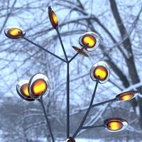 Street Lamp Bocci Olive