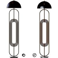 White Teak Flor Lamp Last Dance