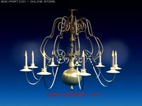 chandelier 1 3D Model