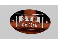 CNC Machine Plaque