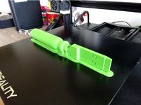 Carbide flat scraper