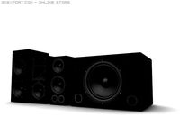 Speakers 3D Model