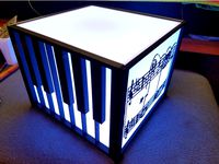 Piano Light Box 6x7x7.5(rough)