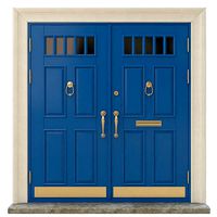 Entrance classic door 18