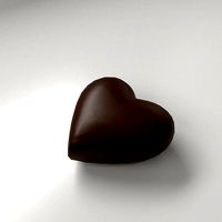 Milk Heart Shape Chocolate