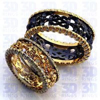 Wedding Rings with Diamonds 667