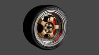 complete car wheel set work meister s1