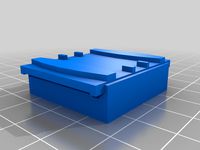 Tomy tracks on Duplo bricks mounting adapter remix