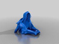 Dragon Head Doorbell Cover for Halloween Trick or Treaters - Ring Doorbells Edition