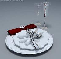 tablesetting 3D Model