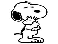 Snoopy stencil 2