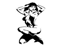 Vampirella stencil