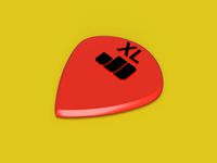 III XL Guitar Pick