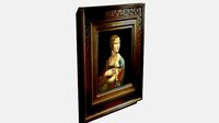 Lady with an Ermine by Leonardo Da Vinci