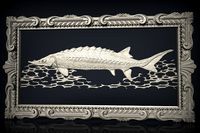 Fish relief 3d stl models for artcam and aspire Programmes