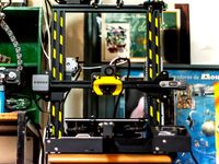 Danger stripes mod for 3D-printer profile