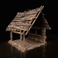 Next Gen AAA Wooden Roofing Cover Construction - Wood Storage