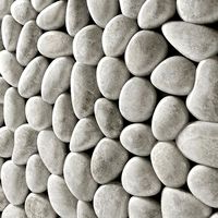 Panel pebble smooth Tile Bathroom