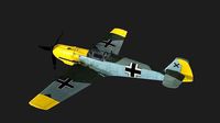 WWII BF109E BF-109E Me109E Me-109E Fighter E model