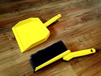 Dust Brush & Pan (Fully 3D Printable)