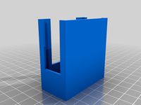 Simple parametric remote control holder maker - sky q remote as example
