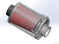 Cone air filter holder Saab 93 NG