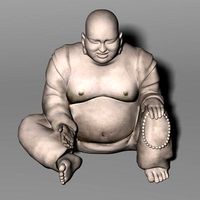 Laughing Buddha 3D Model