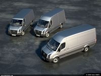 Vw Crafter Pack (3 models) 3D Model