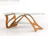 Download free Arabesco Coffee Table 3D Model
