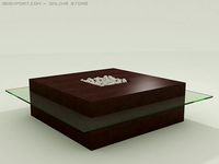 pebble table 3D Model