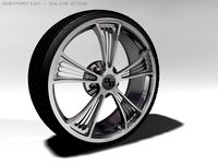 Download free Car rims 3D Model